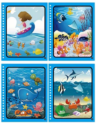Water Wonder Coloring Book