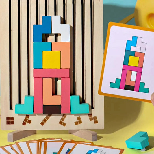 Wooden Stacking Puzzle