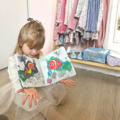 Water Wonder Coloring Book